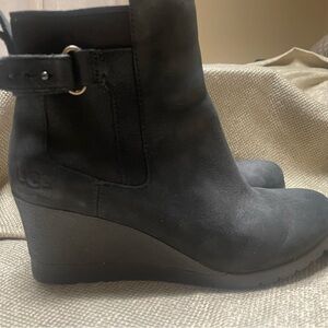 UGG Black Ankle Booties
